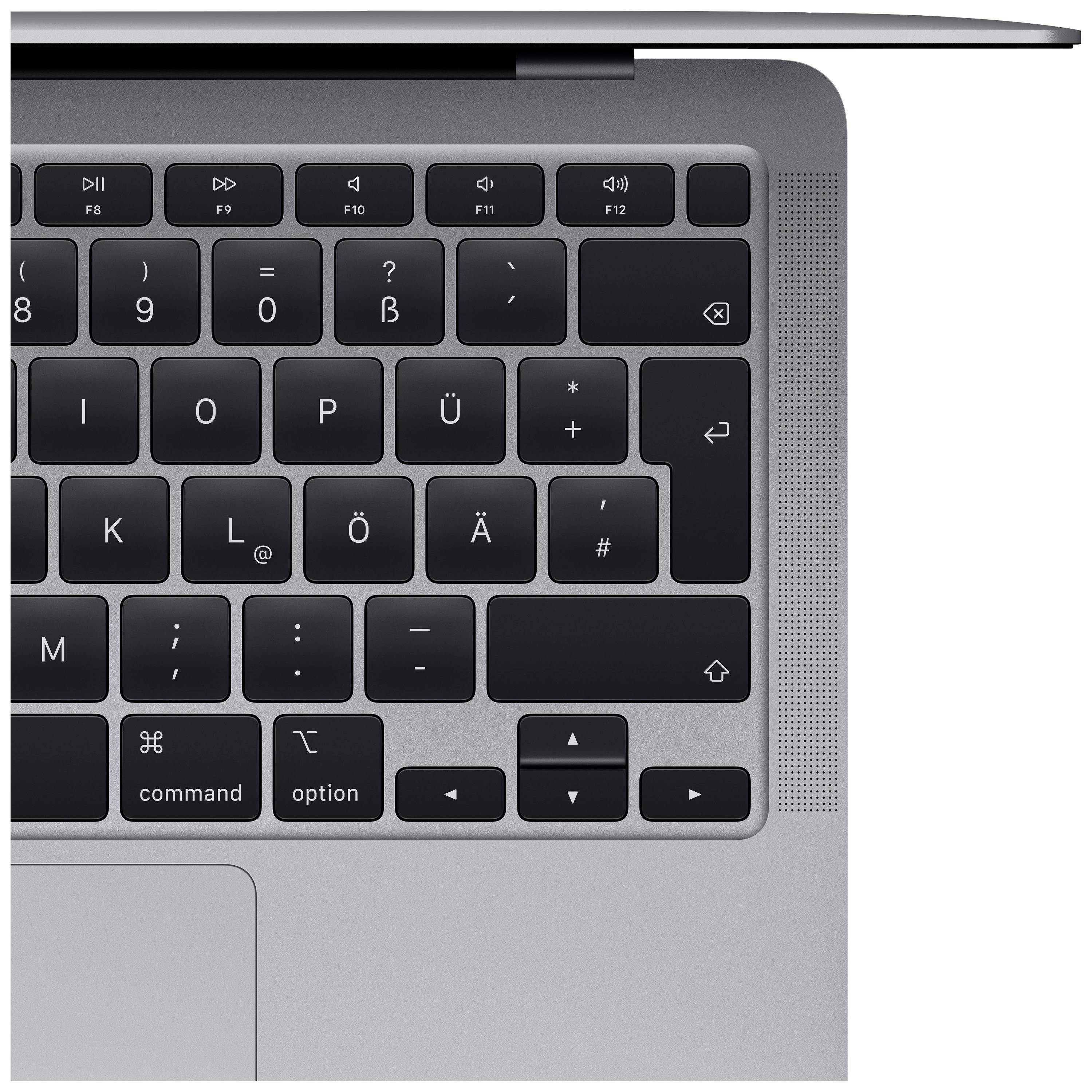 Apple MacBook Air 13 (M1, 2020) 33.8 cm (13.3 Zoll) CTO 8 GB RAM 1 TB SSD 8-Core CPU 7-Core GPU Spacegrau Z124_5001_DE_CTO