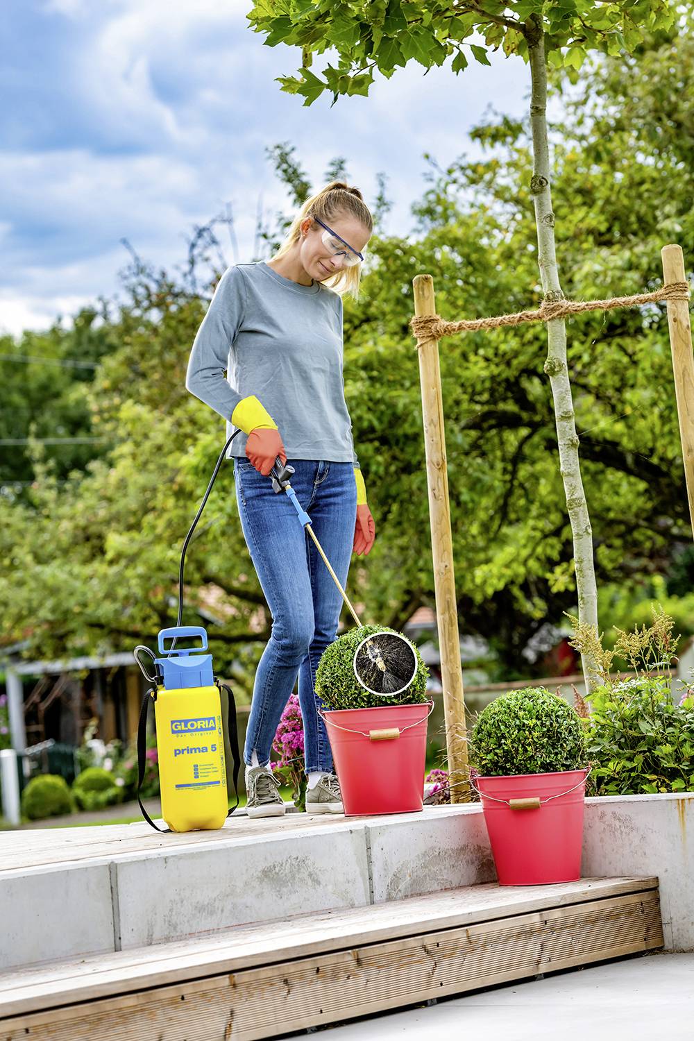 Gloria Haus und Garten 729157.0000 270° Plant protection Set Spritzgerät