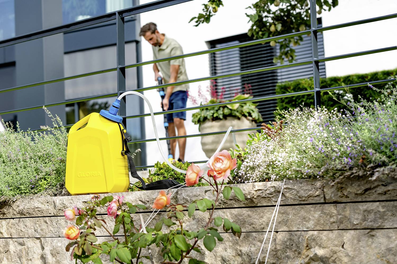 Gloria Haus und Garten D50981.0000 MultiJet UNIVERSAL Container Behälter für Schaumlanze 1 St.