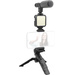 DigiPower Vlogging Kit 4-teilig LED Smartphone Licht