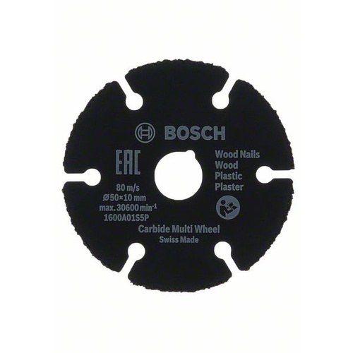 Bosch Accessories 1600A01S5X Trennscheibe gerade 50mm 1St.