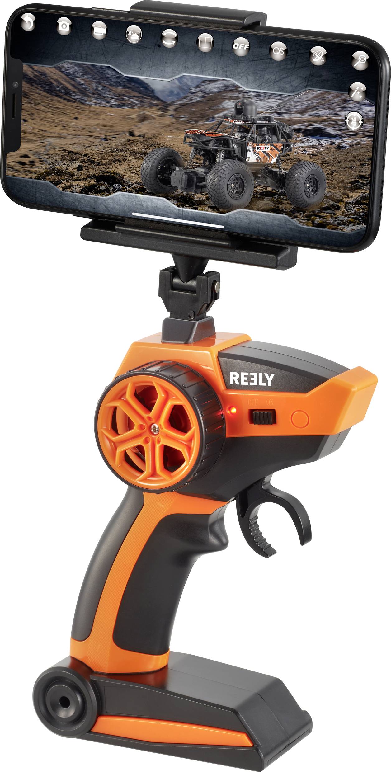 Reely RE-7062924 1:22 RC Einsteiger Modellauto Crawler Heckantrieb (2WD) FPV-Version