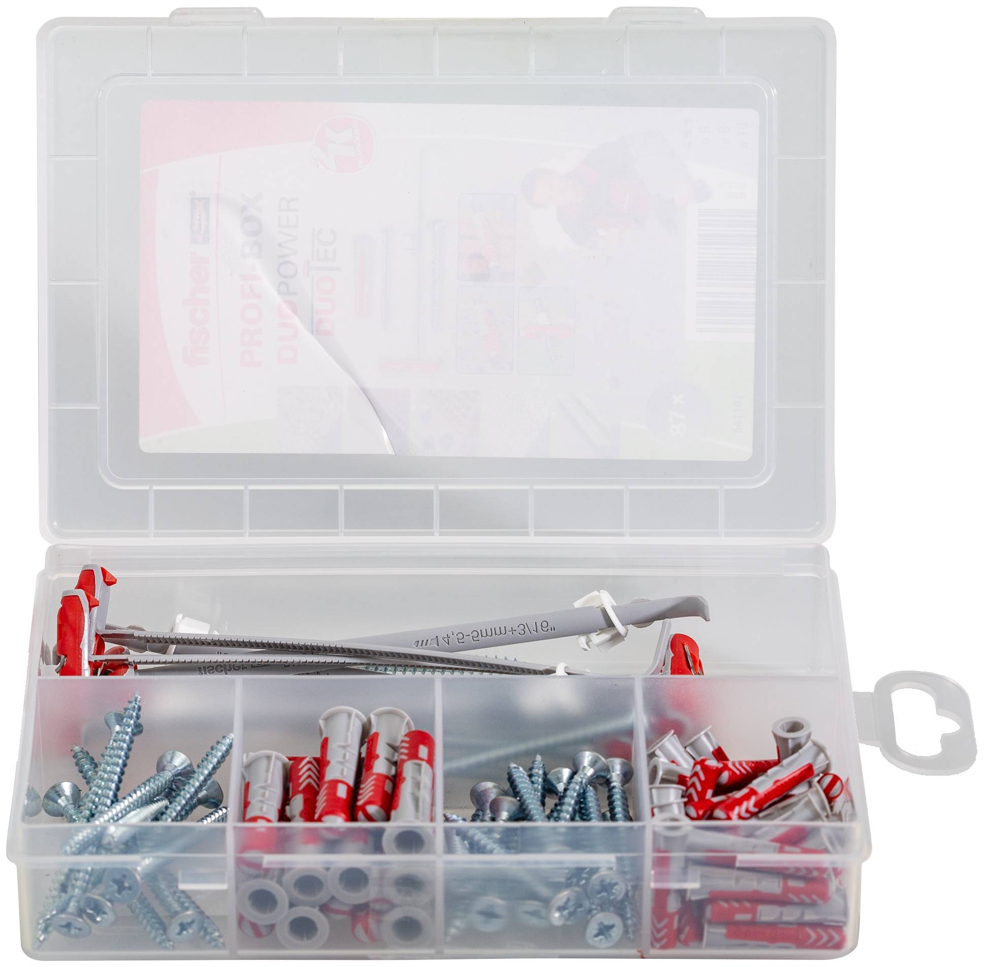 Fischer 541107 PROFI-BOX DUOPOWER-DUOTEC Dübelsortiment 1 Set