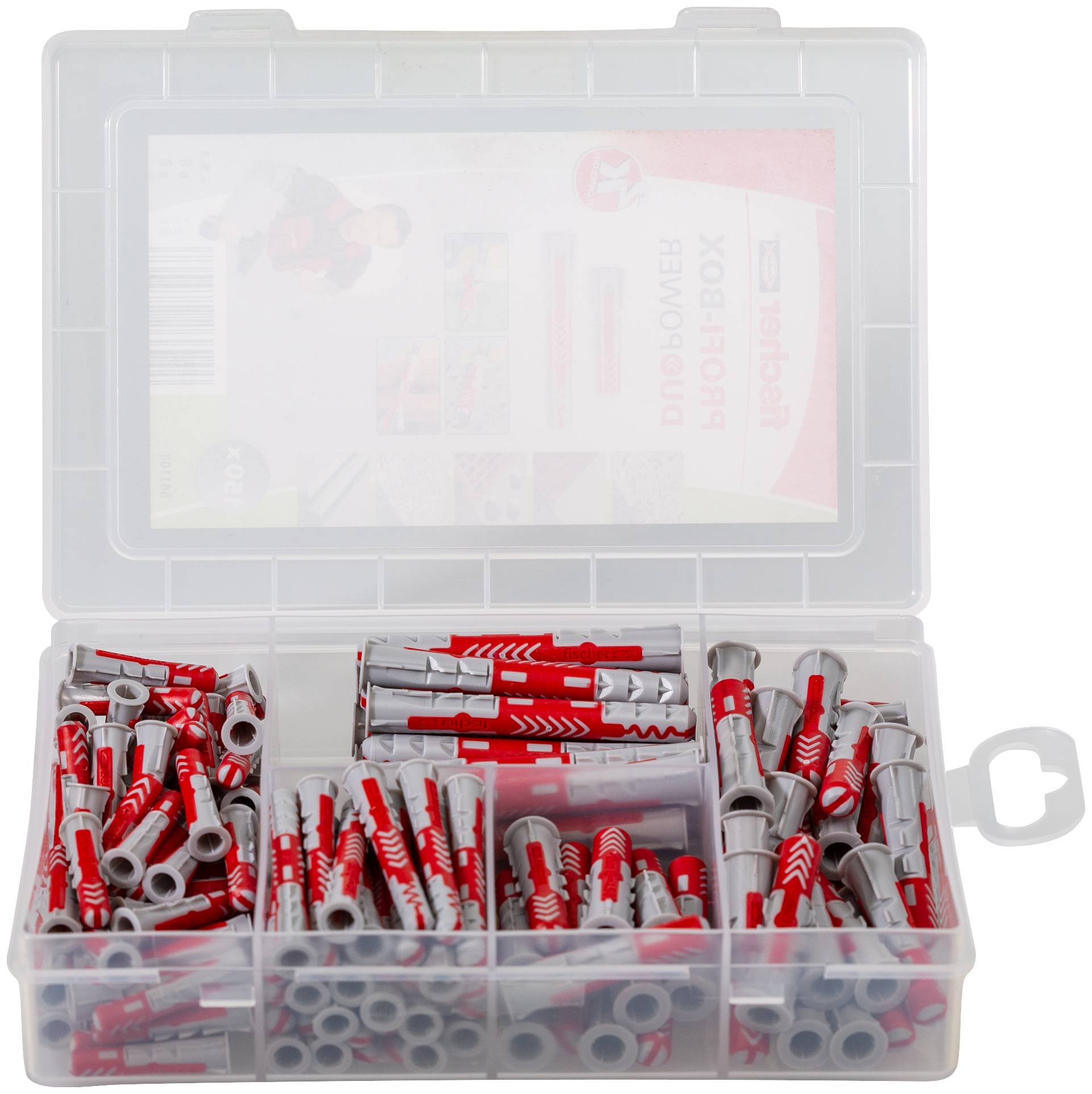 Fischer 541108 PROFI-BOX DUOPOWER Dübelsortiment 150St.