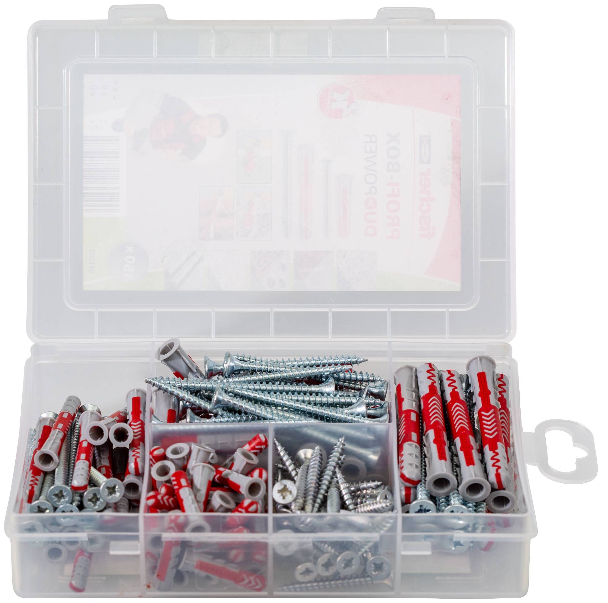 Fischer 541109 PROFI-BOX DUOPOWER Dübelsortiment 1 Set