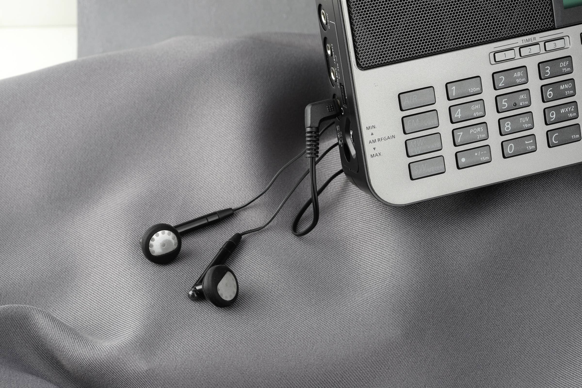 Sangean ATS-909X2 Weltempfänger UKW, LW, MW Weckfunktion Schwarz