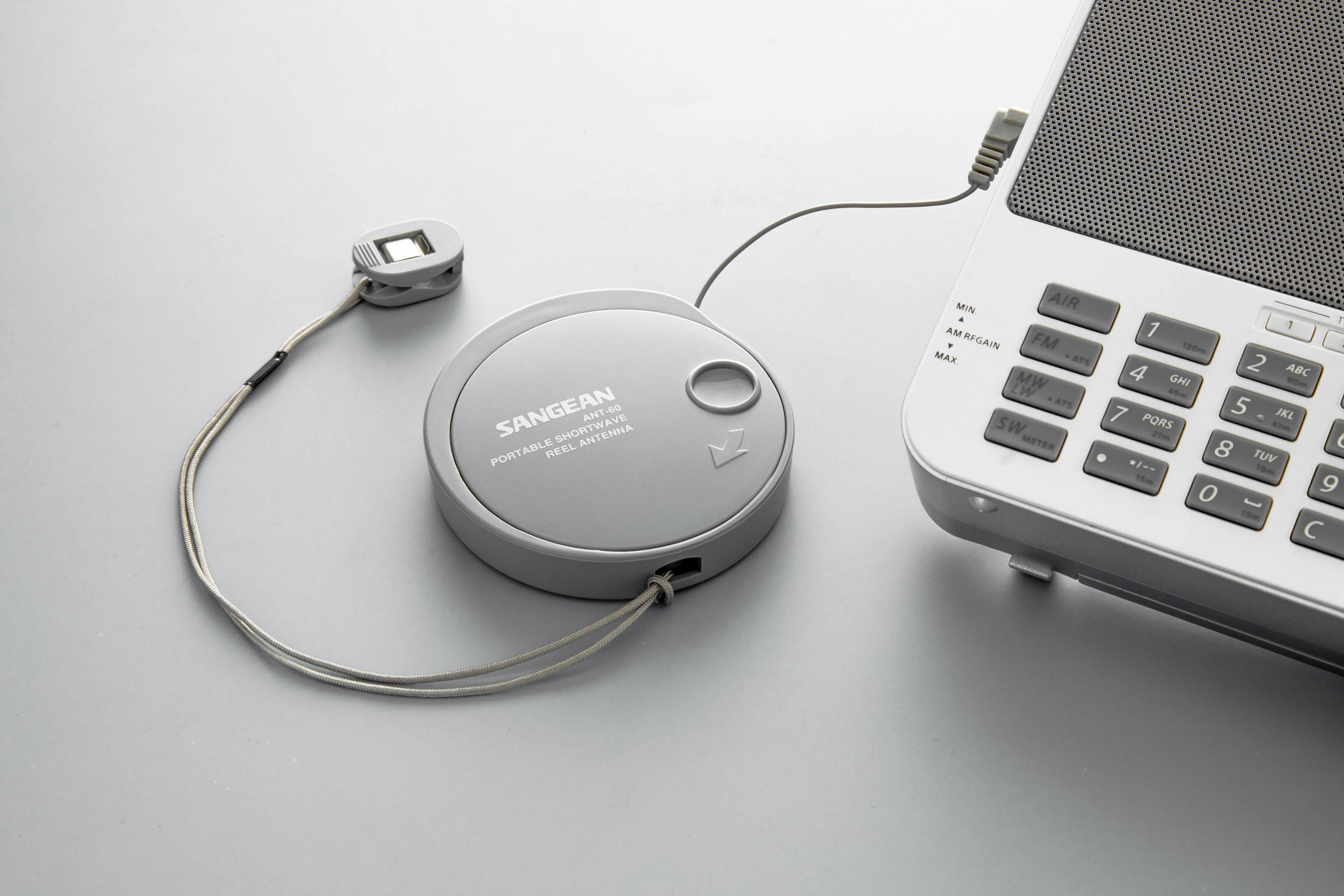 Sangean ATS-909X2 Weltempfänger UKW, LW, MW Weckfunktion Weiß