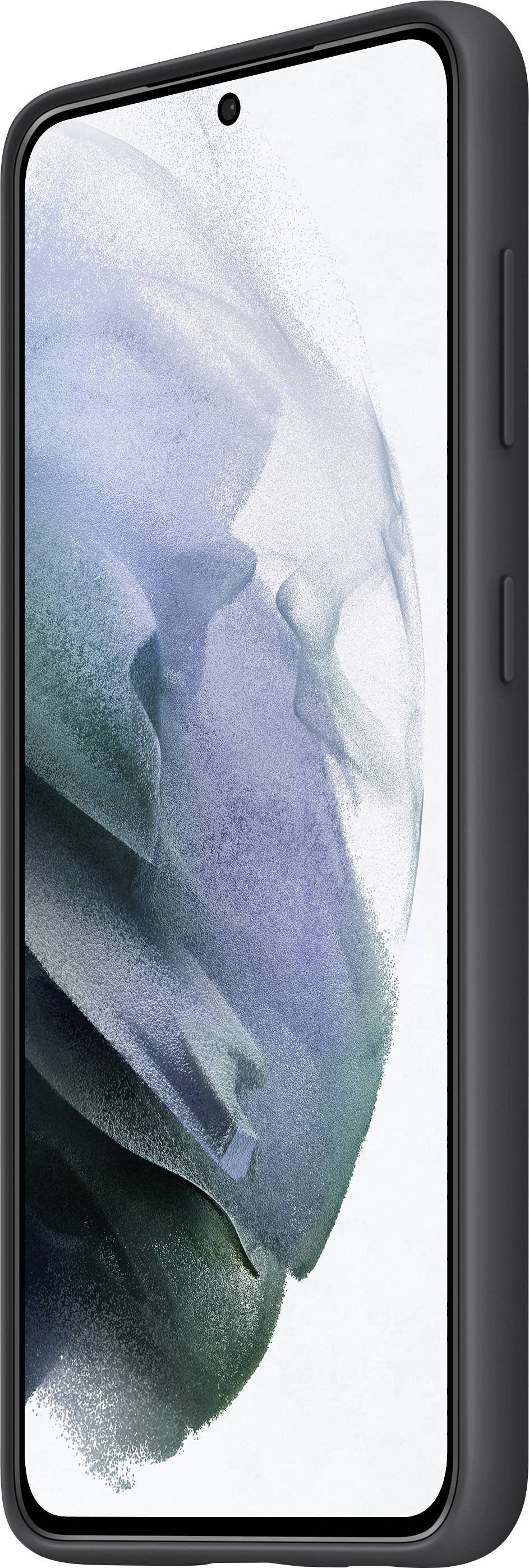 Samsung Silicone Cover EF-PG991 Backcover Samsung Galaxy S21 (5G) Schwarz