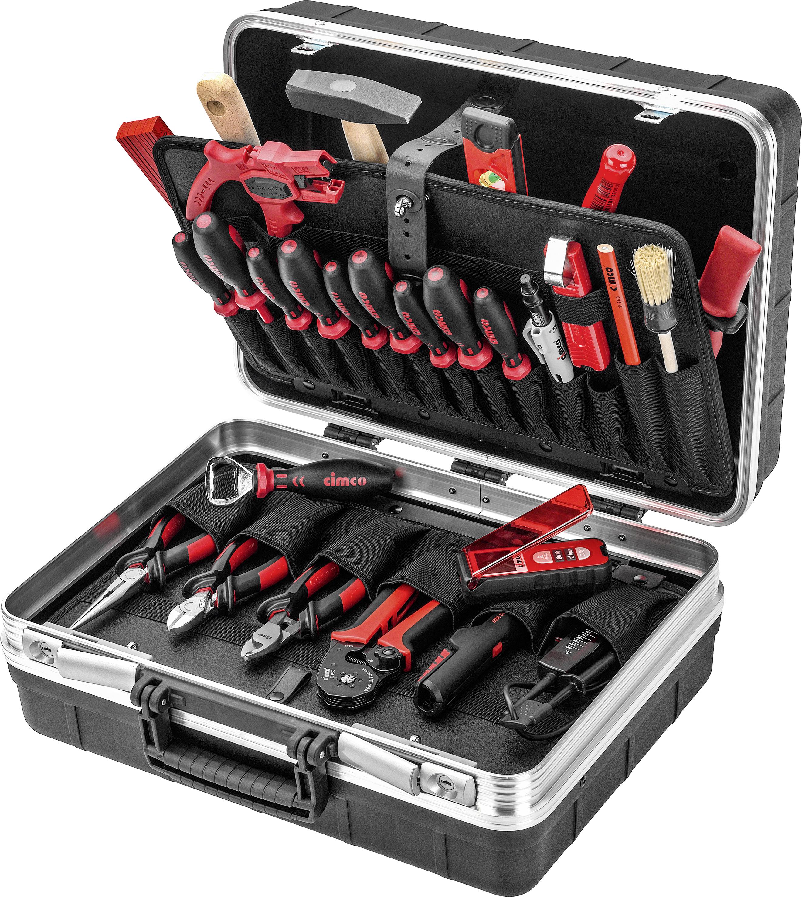 Cimco ECO Plus 172021 Lehrlinge Werkzeugkoffer bestückt 26teilig (L x B x H) 395 x 455 x 205mm