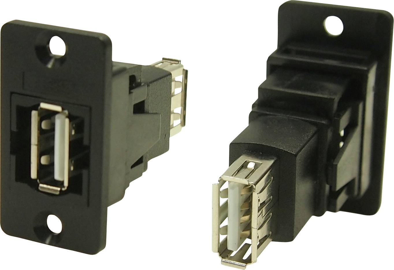 Cliff Adapter, Buchse, Einbau USB-Buchse Typ A - USB-Buchse Typ A CP30608N Inhalt: 1 St.