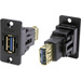 Cliff Adapter, Buchse, Einbau USB-Buchse Typ A - USB-Buchse Typ A CP30605NX Inhalt: 1 St.