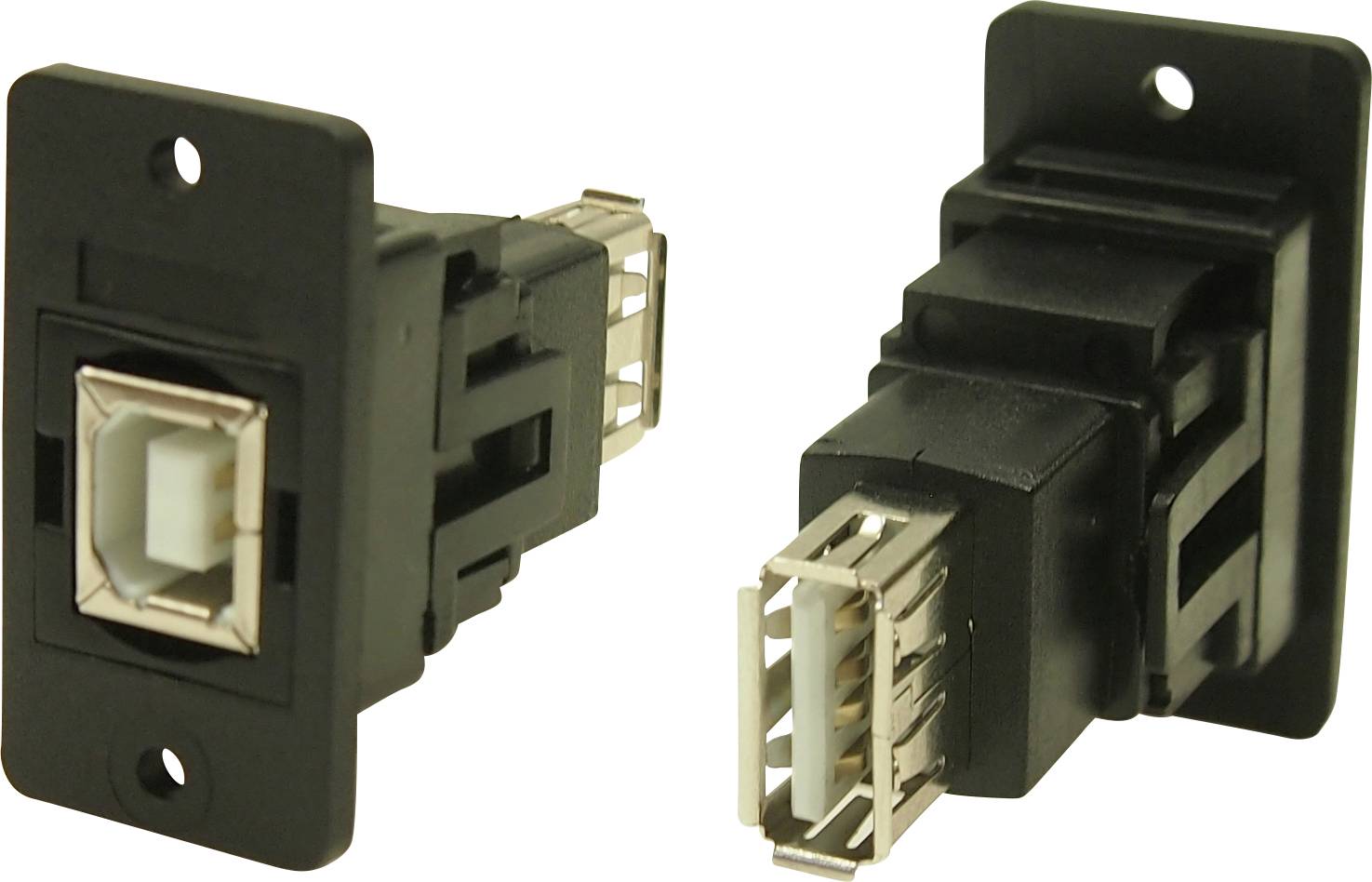 Cliff Adapter, Buchse, Einbau USB-Buchse Typ B - USB-Buchse Typ A CP30607NX Inhalt: 1 St.