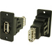 Cliff Adapter, Buchse, Einbau USB-Buchse Typ A - USB-Buchse Typ A CP30608NX Inhalt: 1 St.