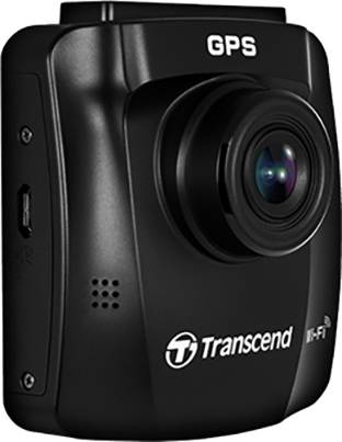 Transcend DrivePro™ 250 Dashcam mit GPS Blickwinkel horizontal max.=140 ° 12 V, 24 V GPS mit Radar