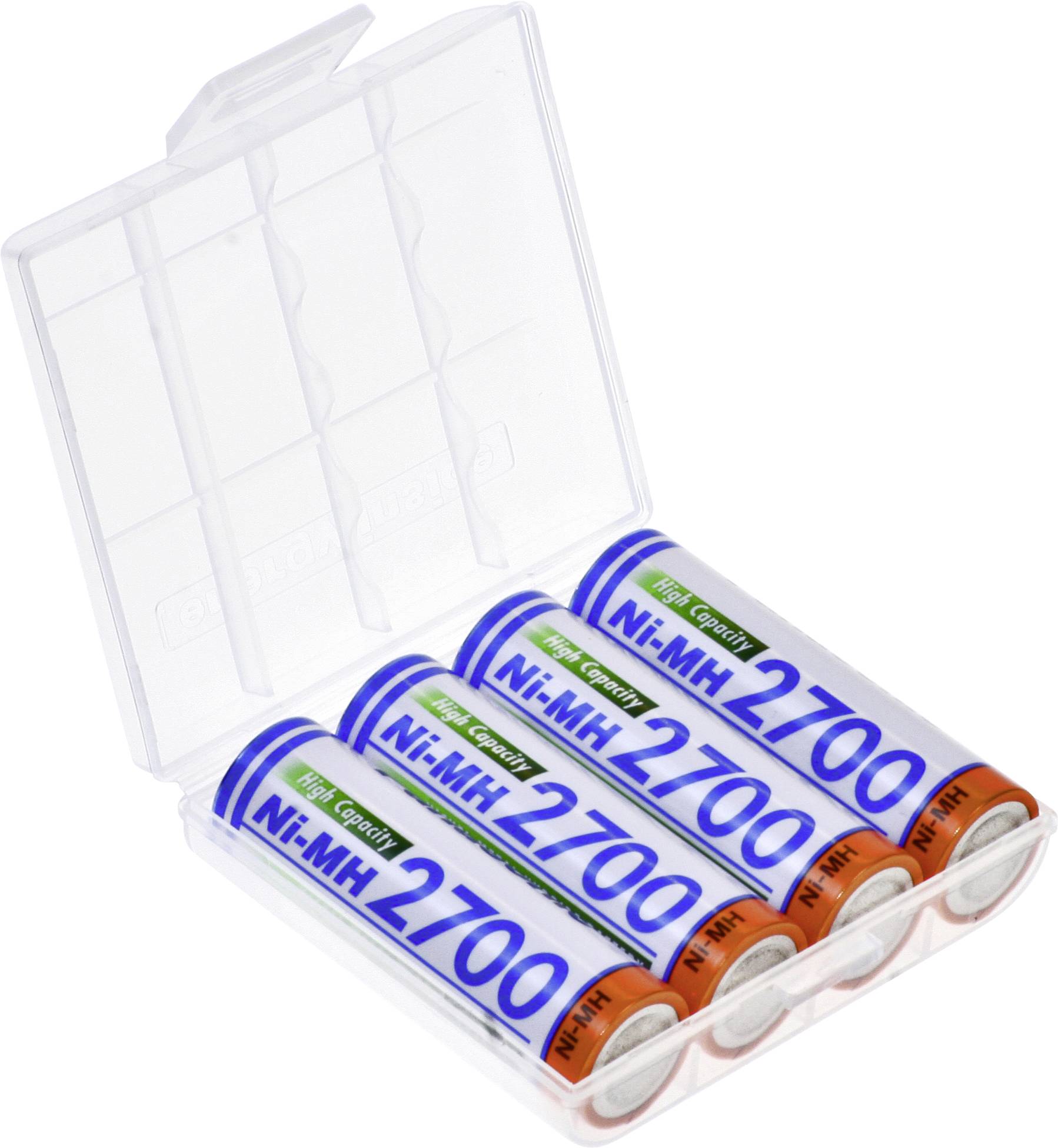 Panasonic HR-3U + box Mignon (AA)-Akku NiMH 2700 mAh 1.2V 4St.