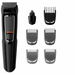 Philips Black Beard trimmer, Body hair trimmer, Ear/nose hair trimmer, Precision trimmer, Shaver Washable Black