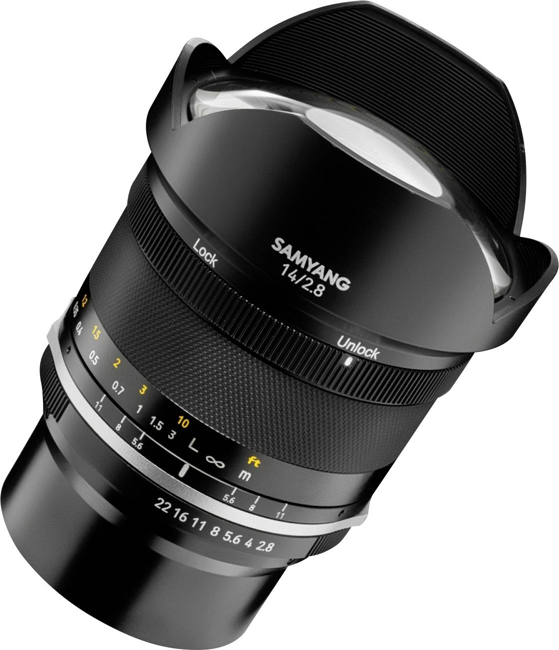 Samyang MF 14 mm F2,8 MK2 Sony E 22987 Weitwinkel-Objektiv f/2.8 - 22 14 mm (max)