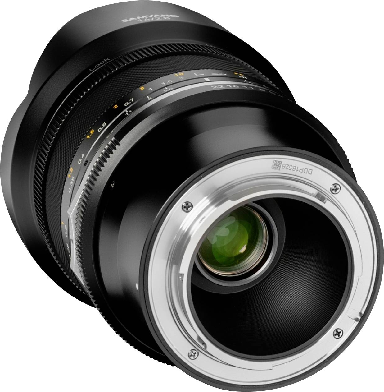 Samyang MF 14 mm F2,8 MK2 Sony E 22987 Weitwinkel-Objektiv f/2.8 - 22 14 mm (max)