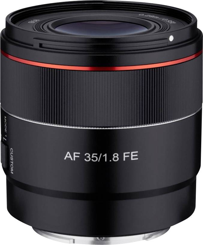 Samyang AF 35 mm F1,8 FE Sony E 23037 Weitwinkel-Objektiv f/1.8 - 22 35 mm (max)