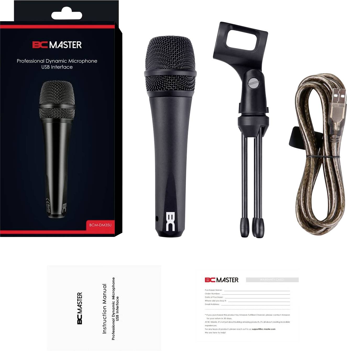 DM35U Sprach-Mikrofon inkl. Stativ