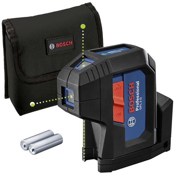 Bosch Professional GPL 3G Punktlaser inkl. Tasche Reichweite (max.): 30m
