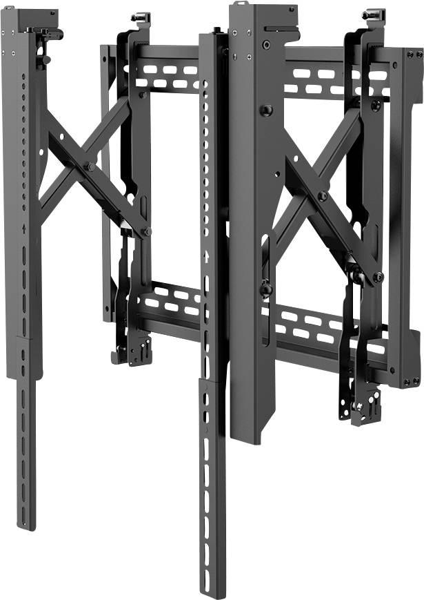 Neomounts LED-VW2500BLACK1 Videowall-Wandhalter 81,3 cm (32") - 190,5 cm (75") Ausziehbar
