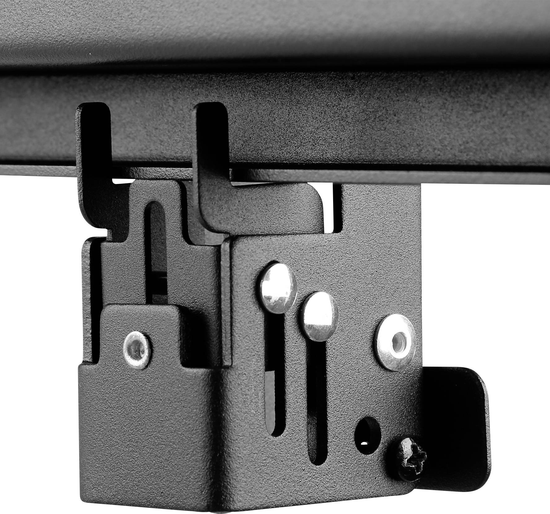 Neomounts LED-VW2500BLACK1 Videowall-Wandhalter 81,3 cm (32") - 190,5 cm (75") Ausziehbar