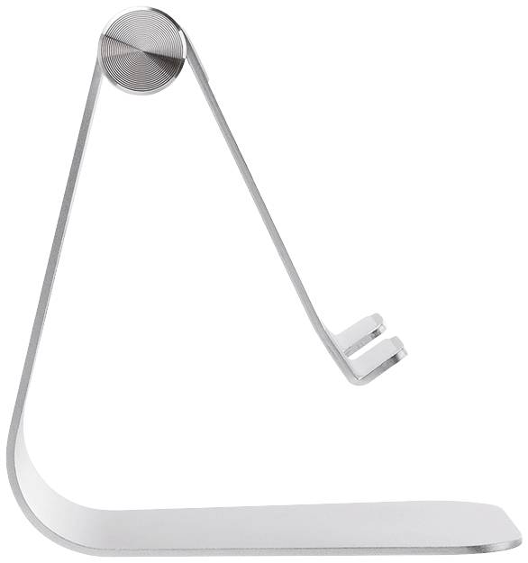 Laptop-Ständer aus Metall mit minimalistischem Design, geeignet zur Unterstützung eines Laptops für ergonomische Nutzung.