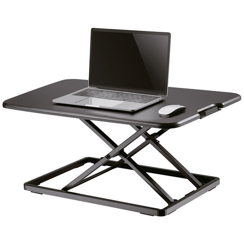 Neomounts NS-WS050BLACK Sitz-Steh-Schreibtischaufsatz Höhen-Bereich: 4.5 bis 40.5cm Schwarz