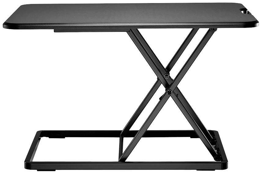 Neomounts NS-WS050BLACK Sitz-Steh-Schreibtischaufsatz Höhen-Bereich: 4.5 bis 40.5cm Schwarz