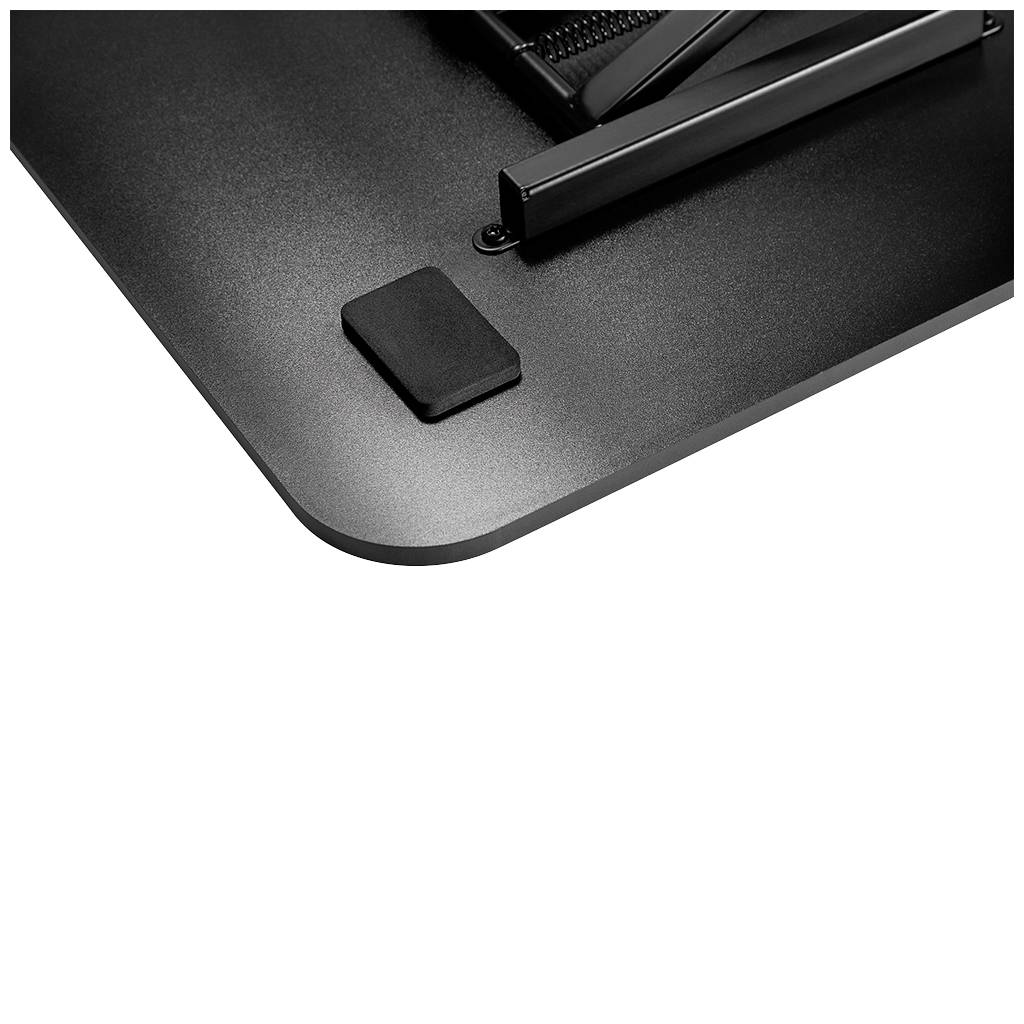 Neomounts NS-WS050BLACK Sitz-Steh-Schreibtischaufsatz Höhen-Bereich: 4.5 bis 40.5cm Schwarz