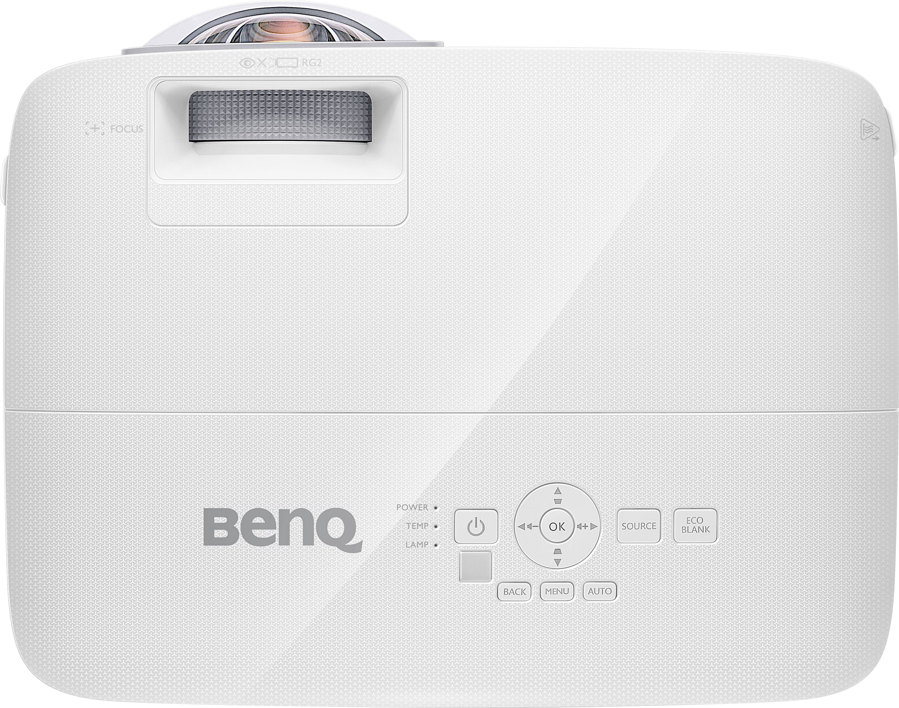 BenQ Beamer MX825STH DLP Helligkeit: 3500lm 1024 x 768 XGA 20.000 : 1 Weiß