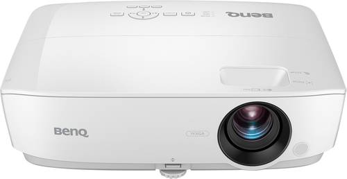 BenQ Beamer MW536 DLP Helligkeit: 4000lm 1366 x 800 WXGA 20.000 : 1 Weiß