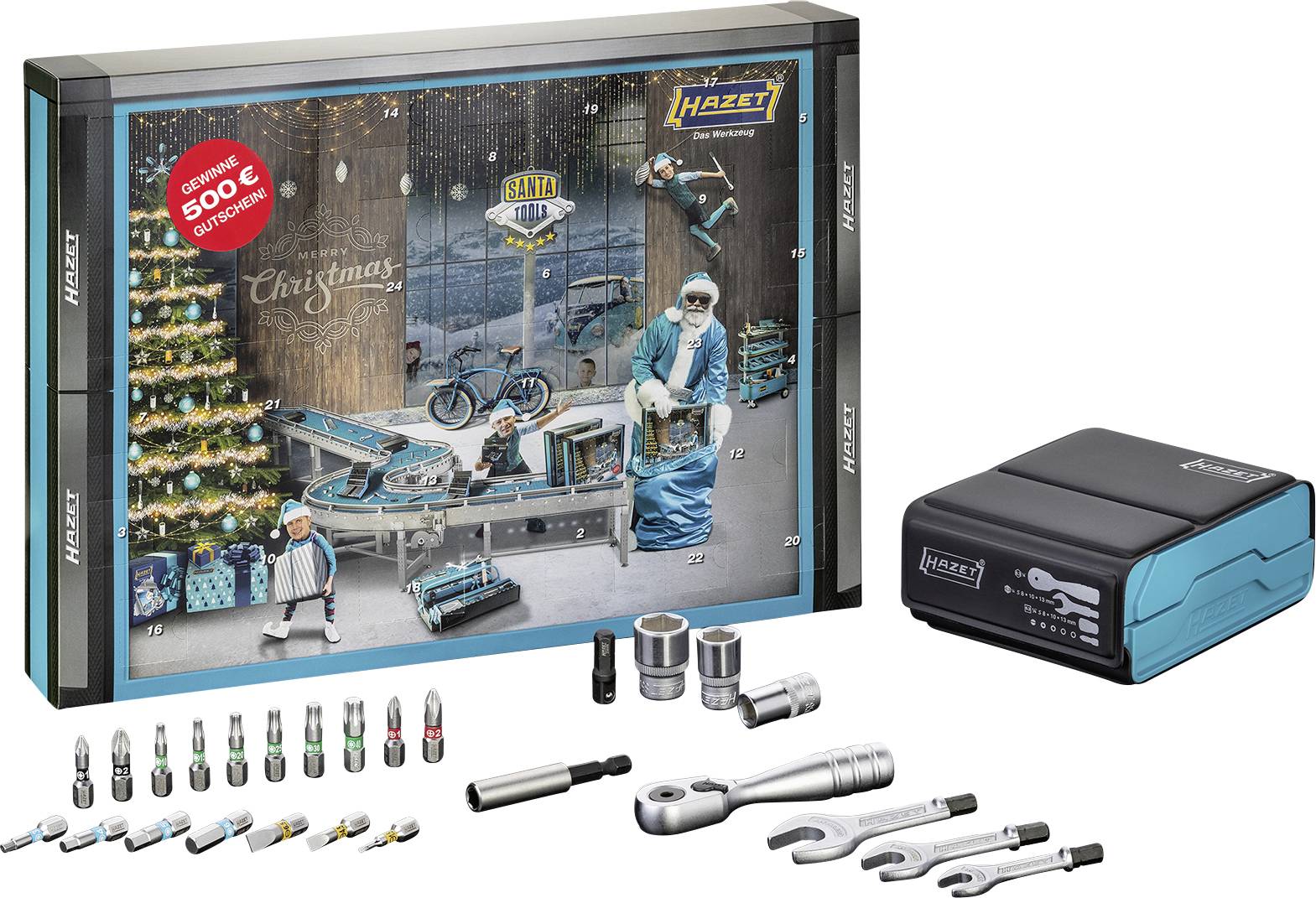 Hazet Adventskalender SantaTools 2021