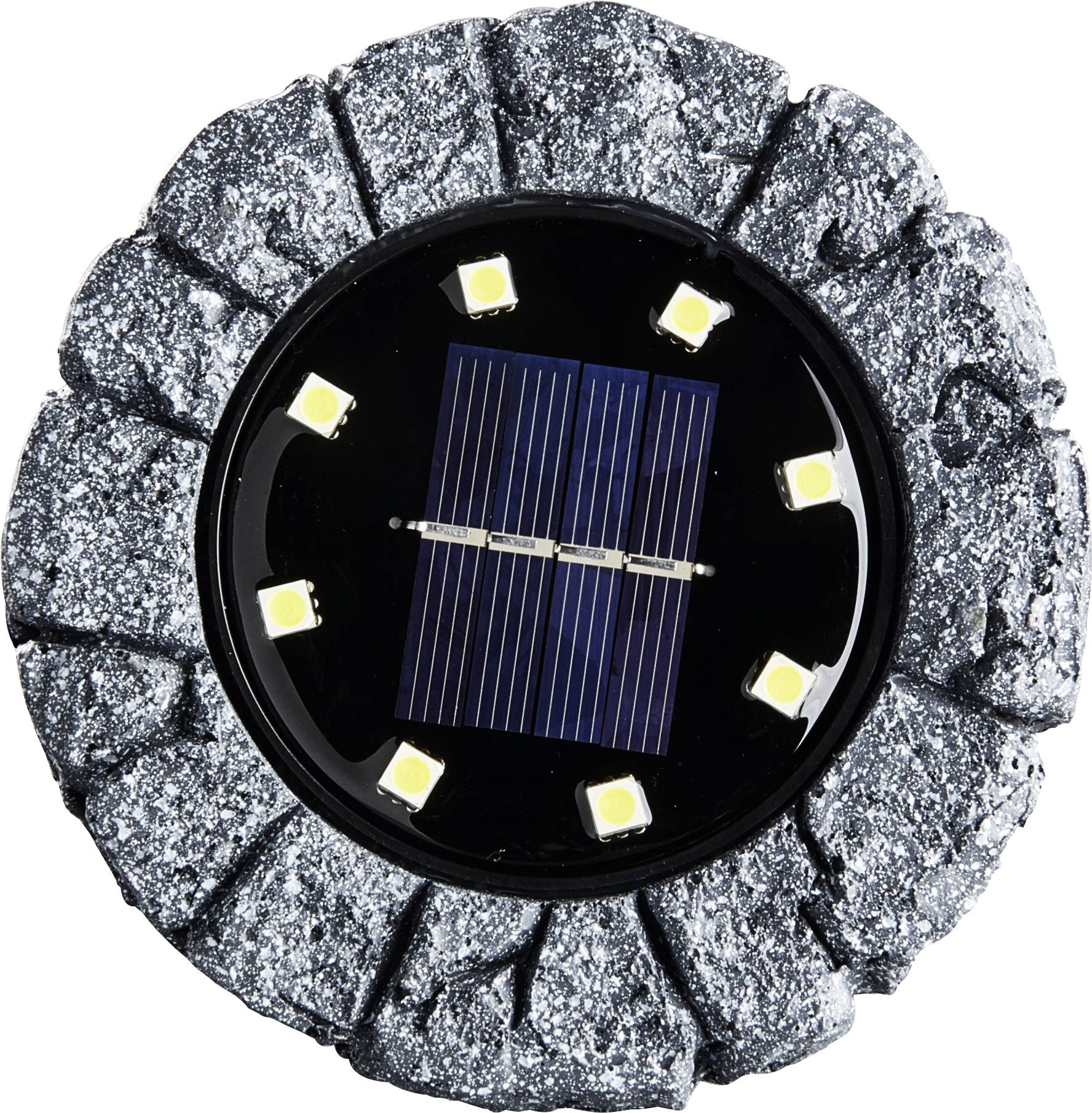 Heitronic 500581 Siena LED-Gartenleuchte 2er Set LED LED fest eingebaut Dunkelgrau