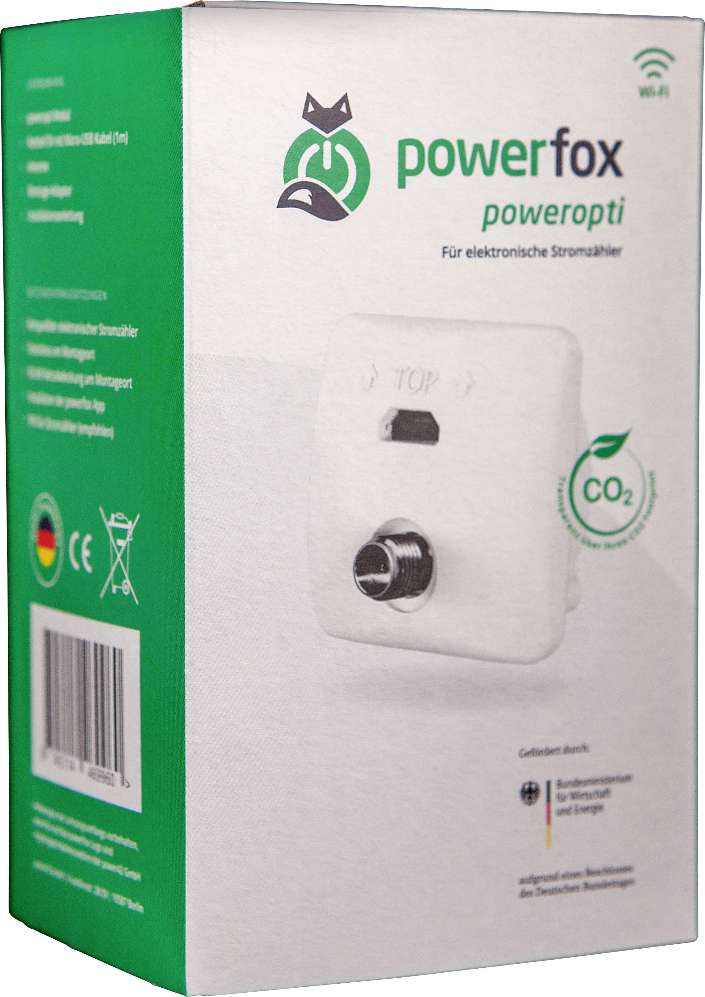 Powerfox poweropti Variante 3 PA201902 Energiekosten-Messgerät-Zubehör mit App-Steuerung