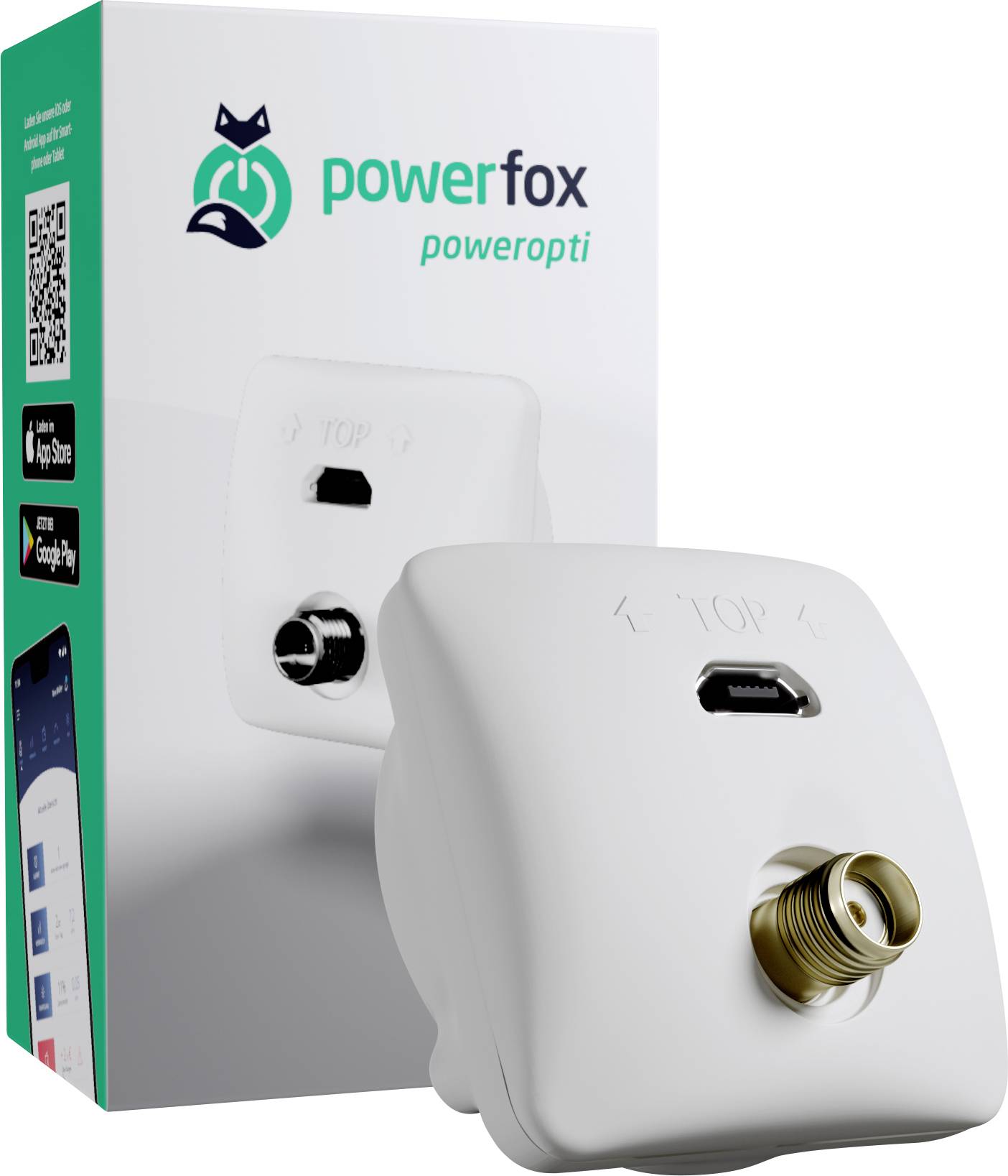 Powerfox poweropti Variante 3 PA201902 Energiekosten-Messgerät-Zubehör mit App-Steuerung