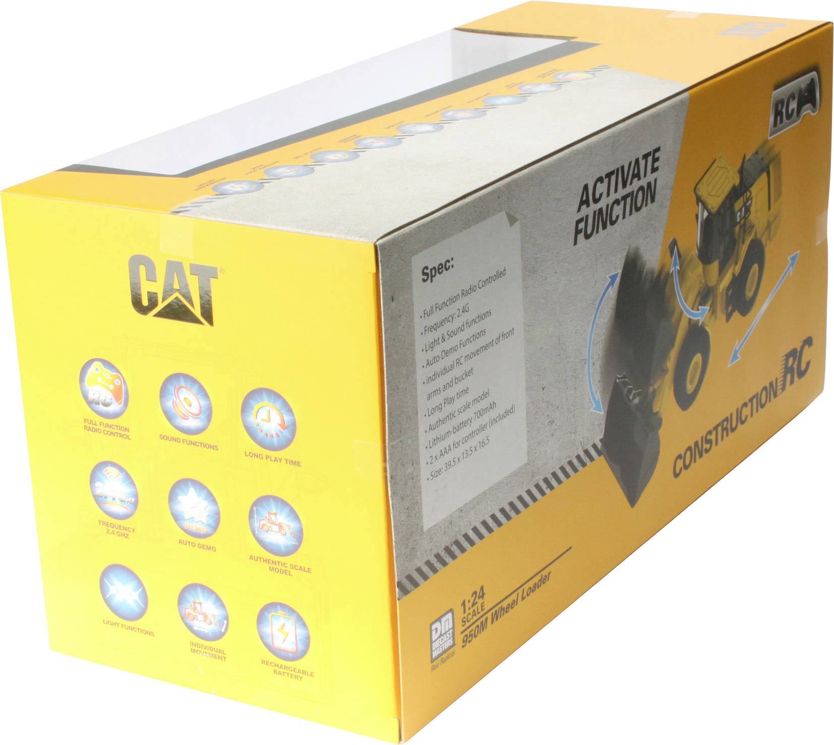 Diecast Masters 25003 Cat® Radlader 1:24 RC Funktionsmodell