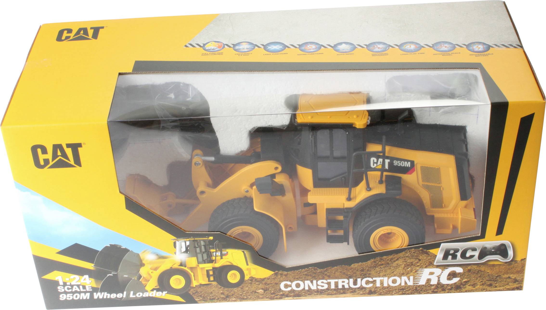 Diecast Masters 25003 Cat® Radlader 1:24 RC Funktionsmodell