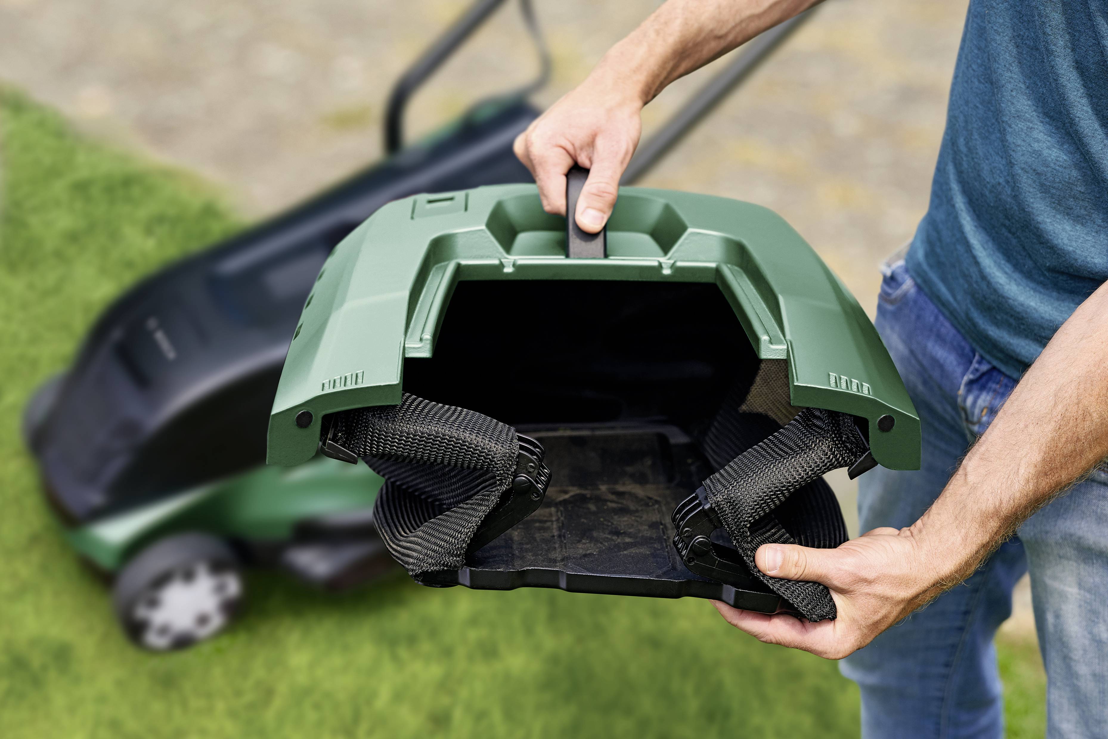 Bosch Home and Garden UniversalRotak 470 Elektro Rasenmäher 1400 W Schnittbreite (max.) 36 cm