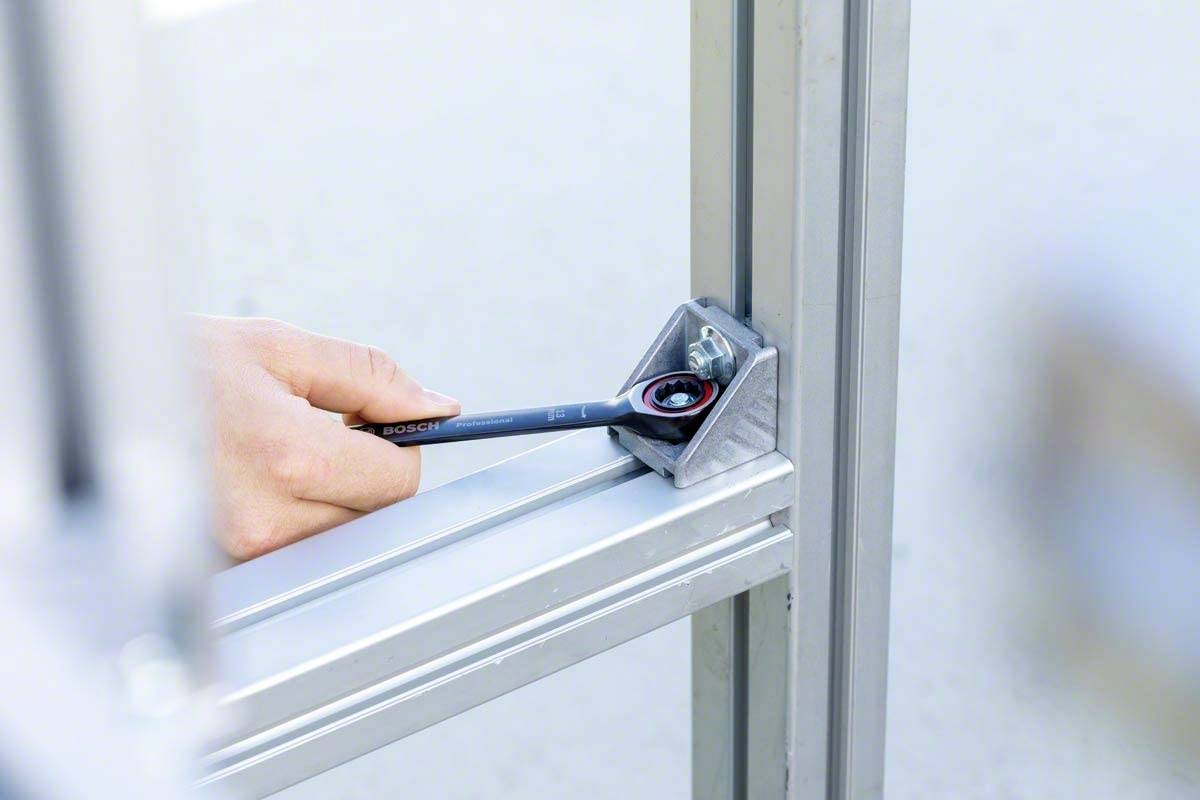 Bosch Professional 1600A016BU Professional Ring-Maulschlüssel-Satz 10teilig 8 - 19 mm