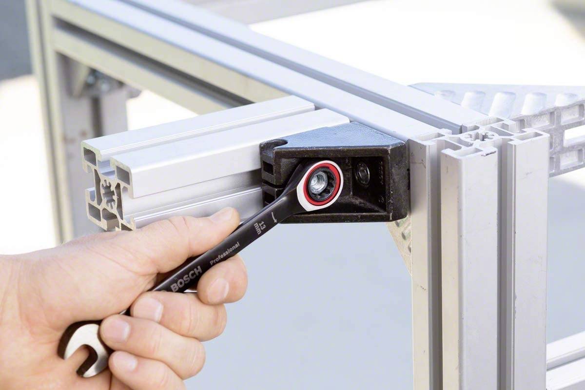 Bosch Professional 1600A016BU Professional Ring-Maulschlüssel-Satz 10teilig 8 - 19mm