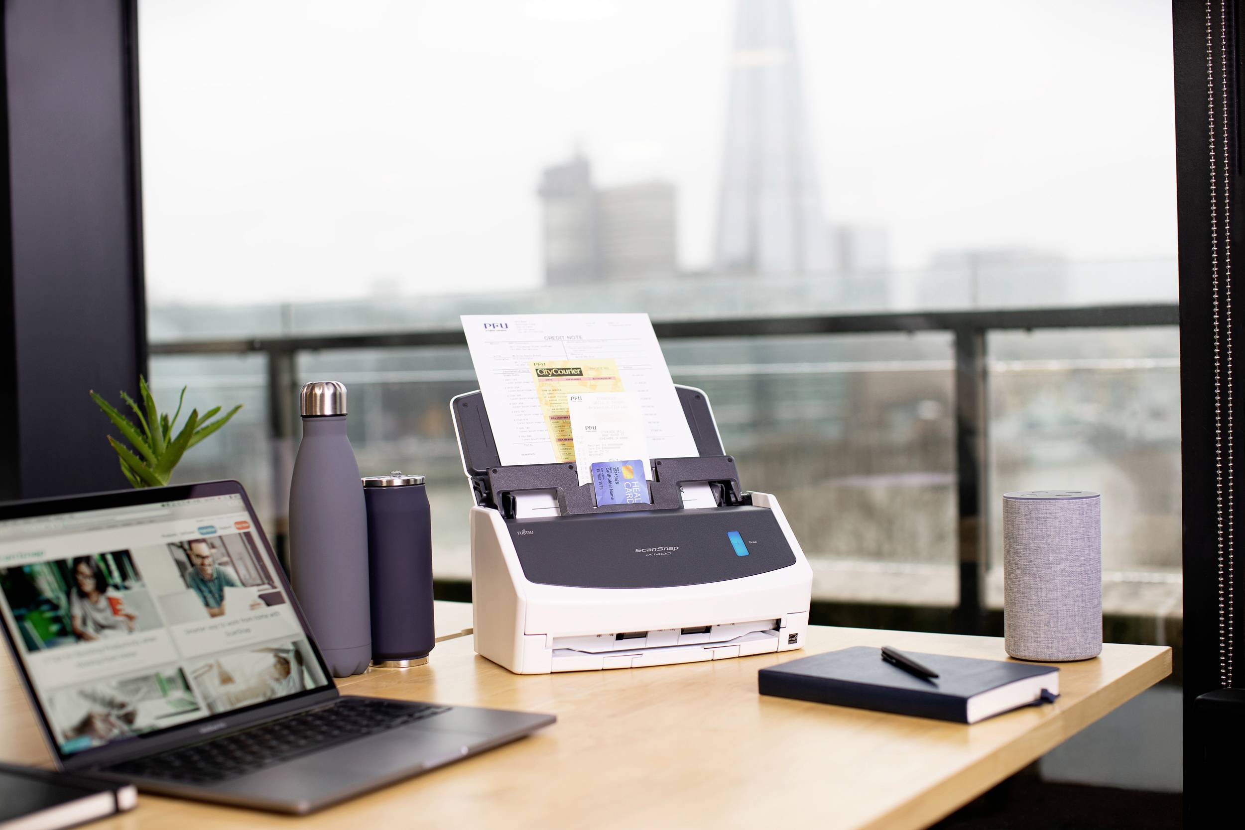 Fujitsu ScanSnap iX1400 Duplex-Dokumentenscanner A4 600 x 600 40 Seiten/min USB