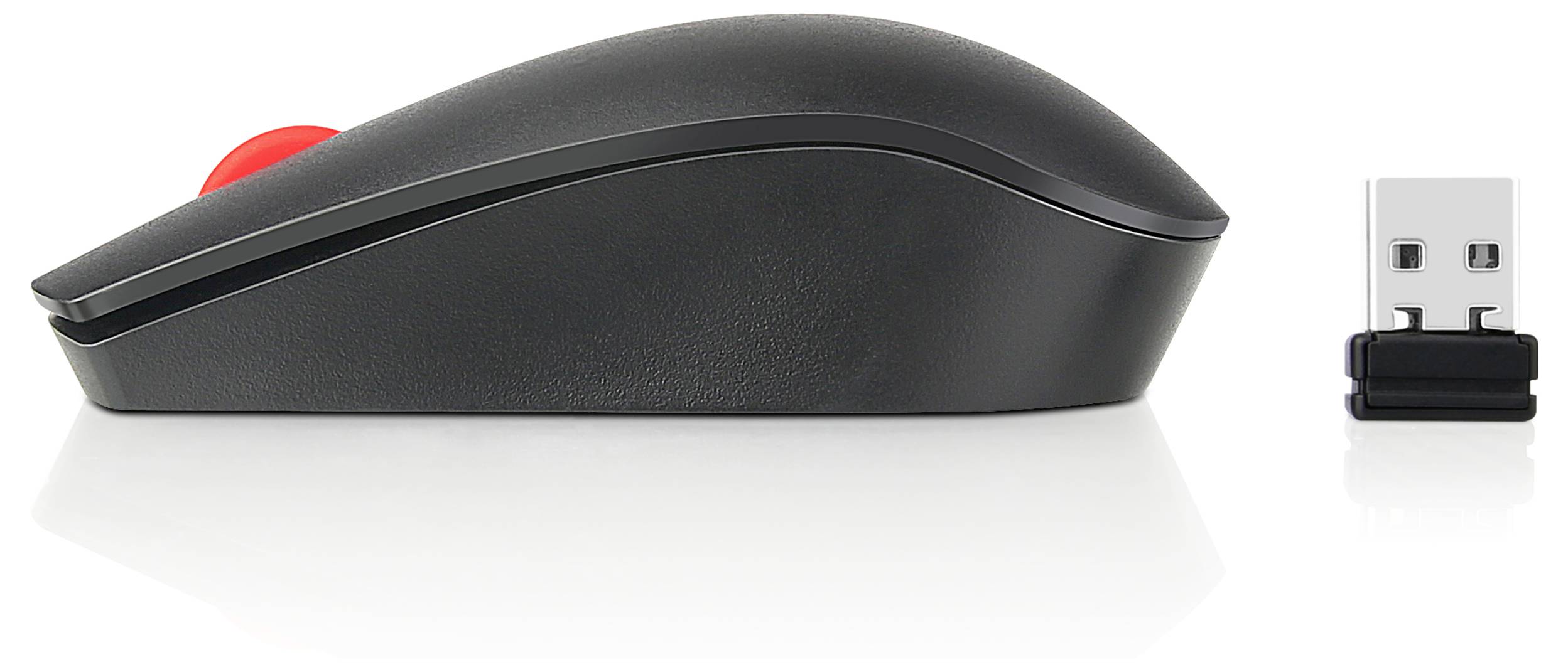 Lenovo ThinkPad Wireless Mouse Maus Funk Laser Schwarz 3 Tasten 1200 dpi