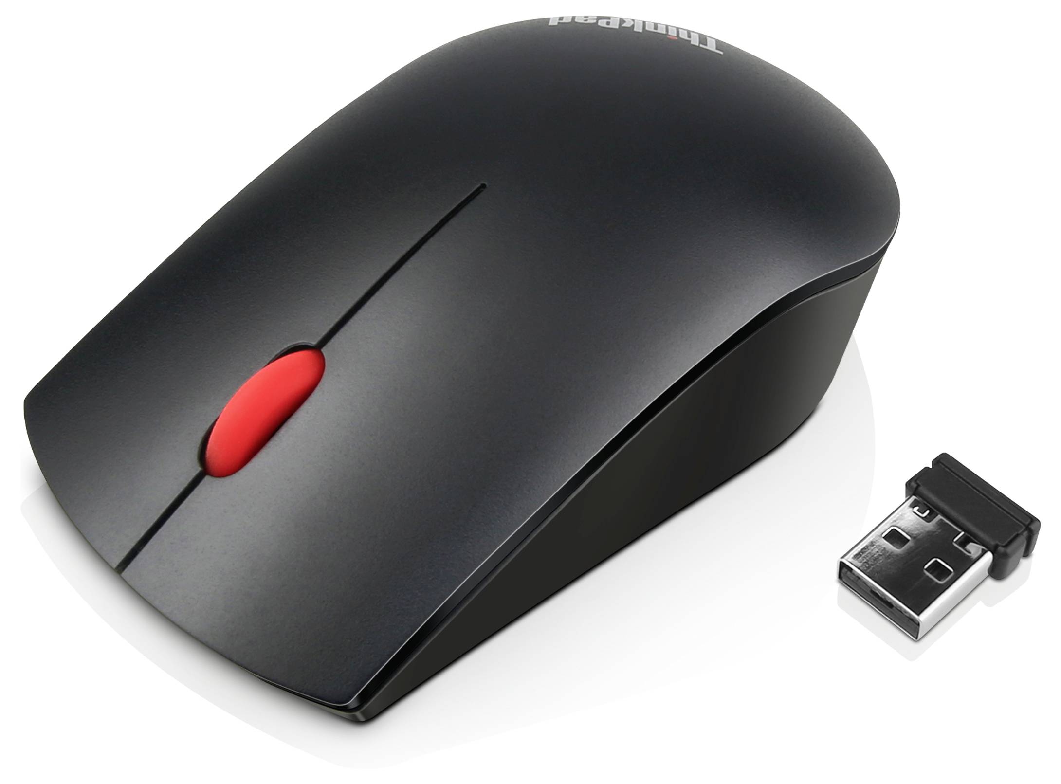 Lenovo ThinkPad Wireless Mouse Maus Funk Laser Schwarz 3 Tasten 1200 dpi