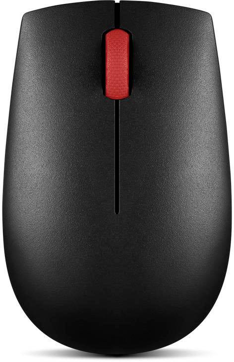 Lenovo Essential Maus Funk Optisch Schwarz 3 Tasten 1000 dpi