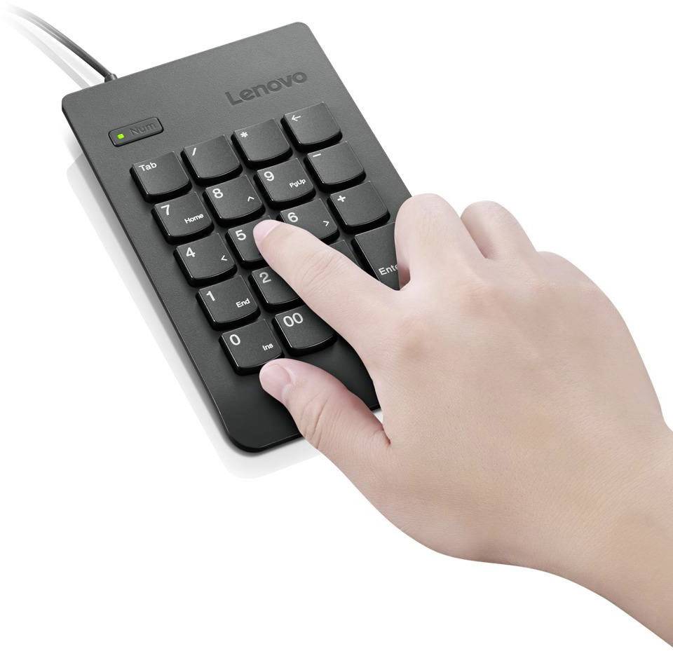 Lenovo Numeric Keypad Gen II Kabelgebunden Nummernblock Schwarz