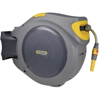 Hozelock FLOWMAX Auto Reel 30m 2597 0000 30m 1 St. Grau, Gelb Gartenschlauchaufroller Hozelock FLOWMAX Auto Reel 30m 2597 0000 30m 1 St. Grau, Gelb Gartenschlauchaufroller