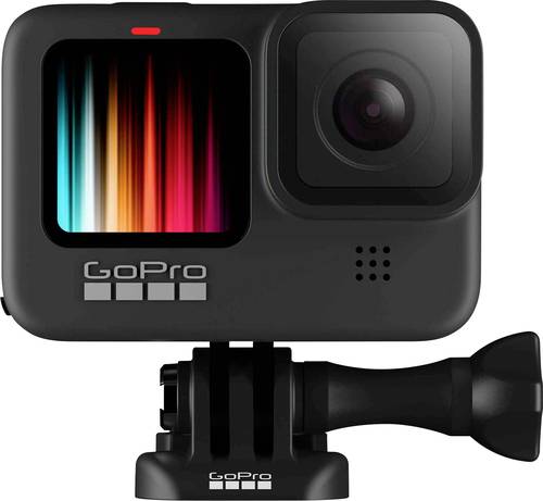GoPro HERO 9 Black Actioncam 5K 30 BpS Action Cam 5K, GPS, Wasserfest, Stoßfest, Stereo Sound,  - Onlineshop Voelkner