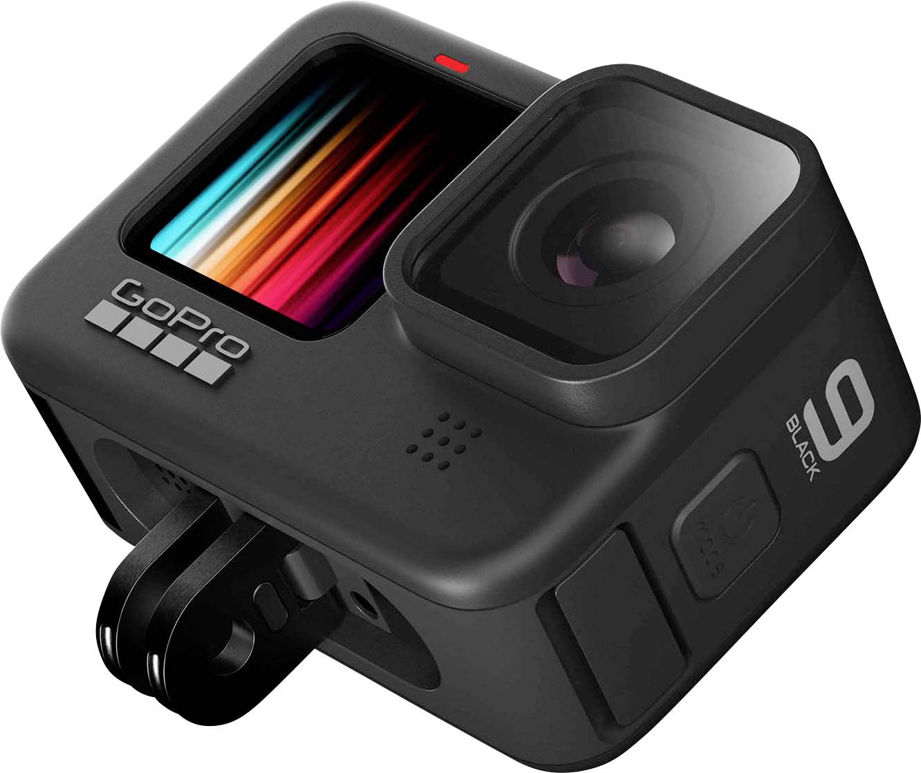 GoPro HERO 9 Black Actioncam - 5K / 30 BpS Action Cam 5K, GPS, Wasserfest, Stoßfest, Stereo Sound, Touch-Screen, WLAN